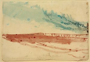 Un tramo de arena (?) de Joseph Mallord William Turner